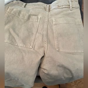 Zara Kaki THE MARINE STRAIGHT JEANS